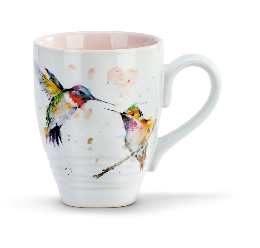 Lovebirds Hummingbird Mug