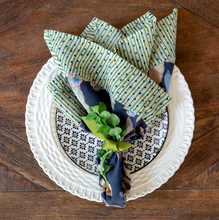 Load image into Gallery viewer, Exotic Bird Print Cotton Voile Cloth Cocktail Napkin
