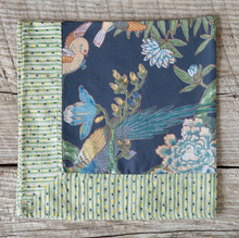 Load image into Gallery viewer, Exotic Bird Print Cotton Voile Cloth Cocktail Napkin
