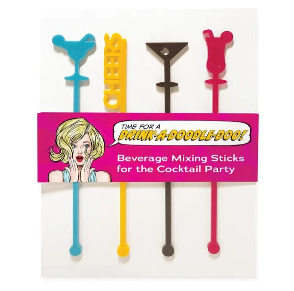 POP Life Cocktail Mixing Sticks