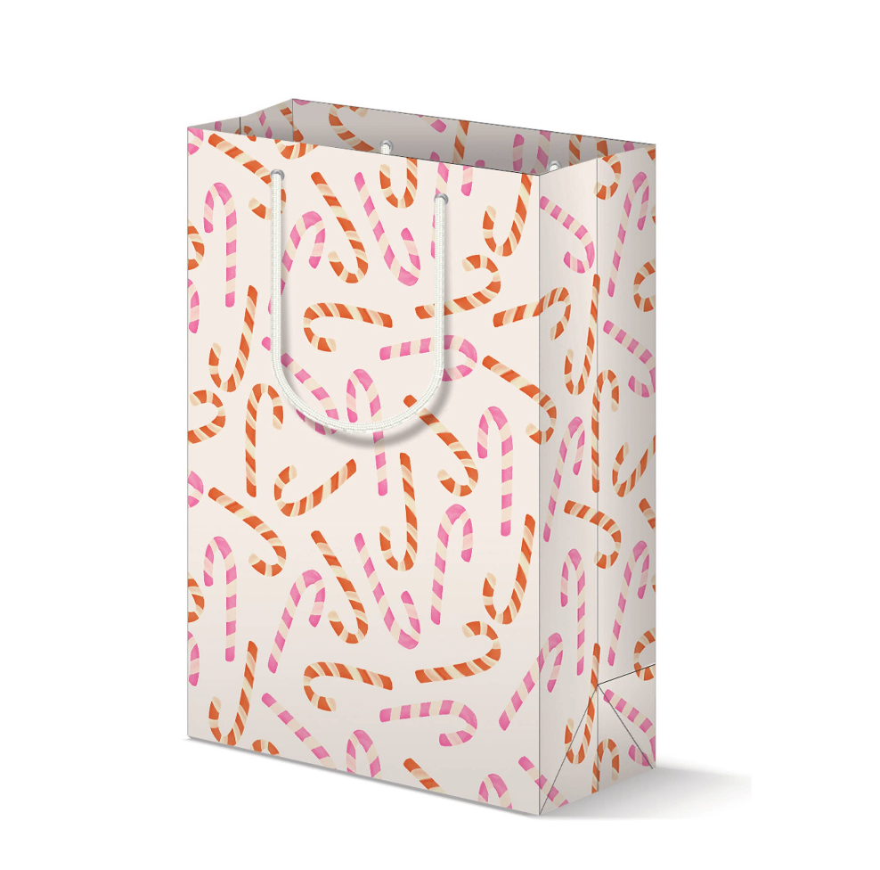 Candy Canes Gift Bag