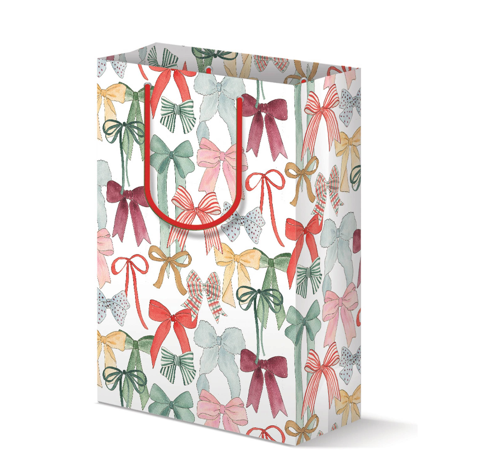 Christmas Bows Gift Bag