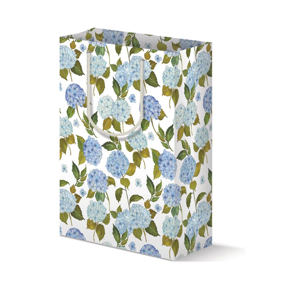 Blue Hydrangea Gift Bag