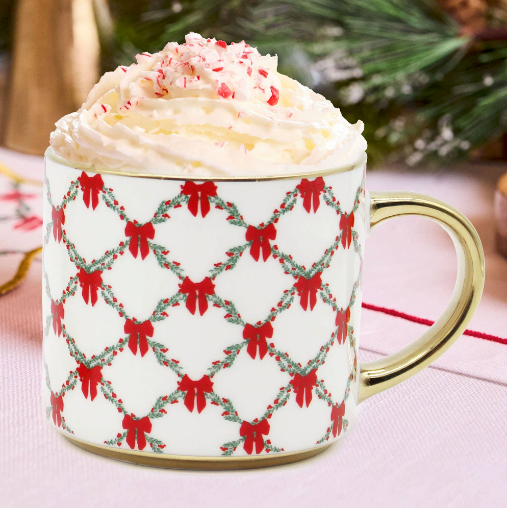 Holiday Trellis Café Mug