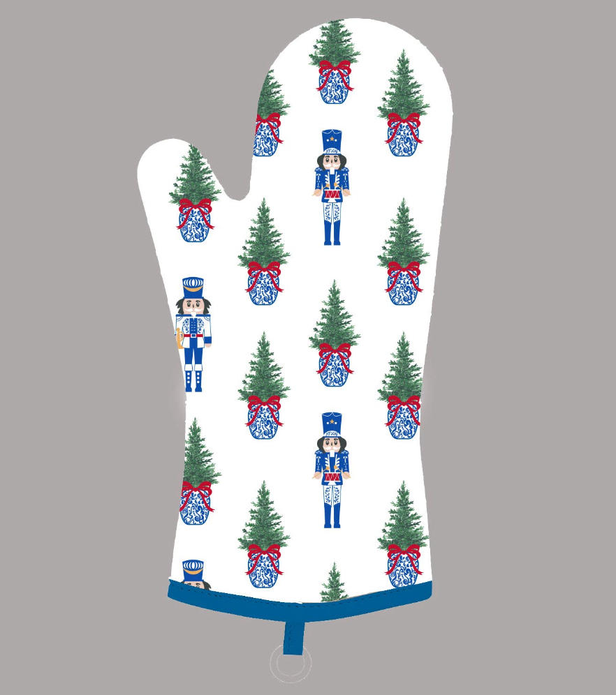 Merry Marchers Oven Mitt