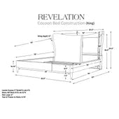 Load image into Gallery viewer, Cocoon Bed Snuggle Vanilla King
