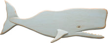 Load image into Gallery viewer, Wooden Whale Wall Art
