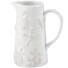 Load image into Gallery viewer, Embossed Beach White Glaze Tableware Collection
