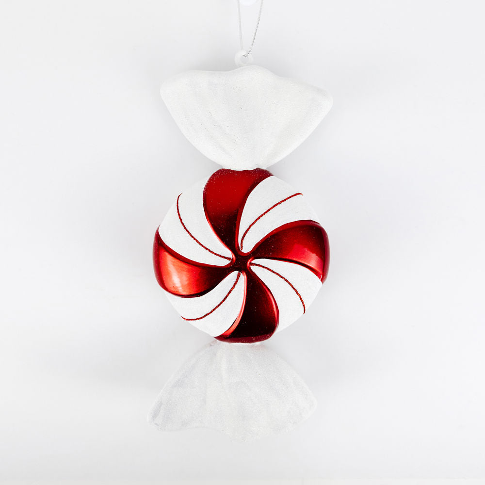 Peppermint Candy Acrylic Ornament Collection